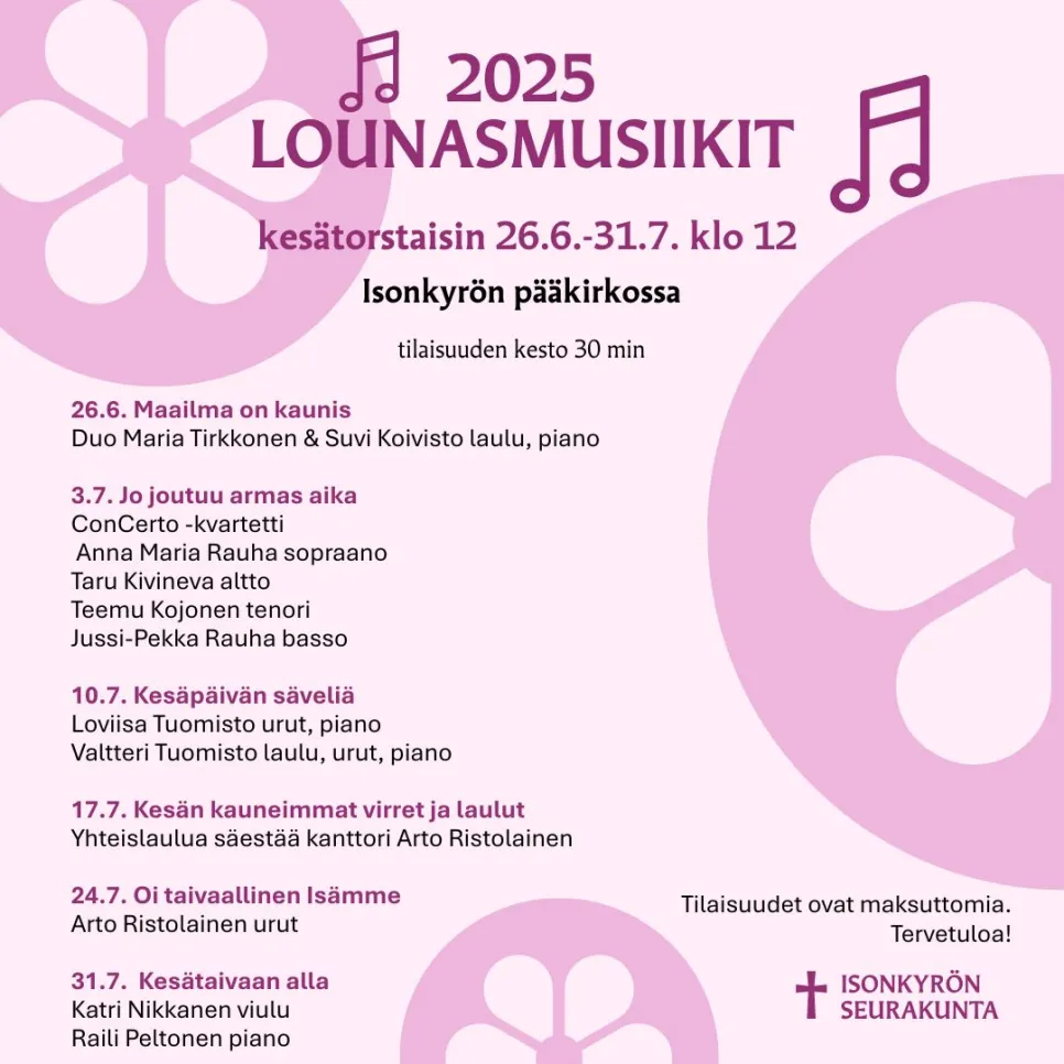 Lounasmusiikki 2025