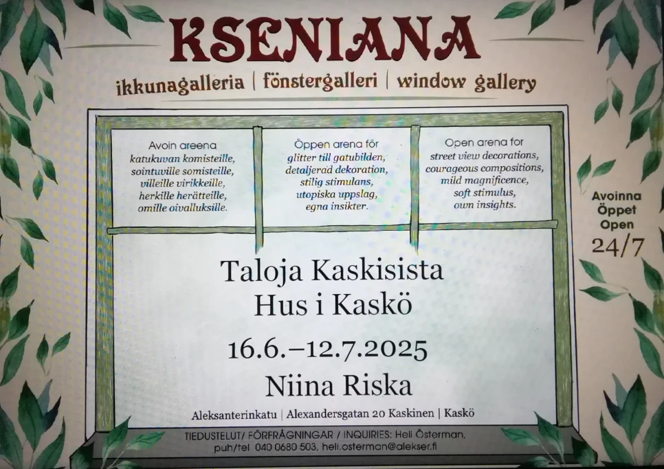 Taloja Kaskisista